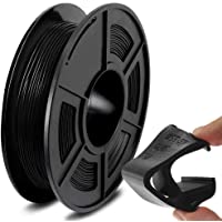 SUNLU TPU Flexible Filament 1.75mm for 3D Printer 500g-Spool Dimensional Accuracy +--0.03mm- Black